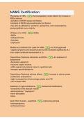 NAMS Certification Exam Questions & Answers 2026&sol;2027 &vert; Study Guide & Exam Prep