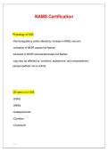 NAMS Certification Exam Qs & As 2026&sol;2027 &vert; Study Guide & Exam Prep