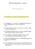 Microbiology Exam 2 Basic Microbiology Portage Learning Questions & Answers 2026&sol;2027 &vert; Study Guide & Exam Prep