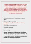 ALBERTA COMMISSIONER FOR OATHS EXAM TEST BANK ACTUAL 2026&sol;2027 PRACTICE QUESTIONS AND A NEW UPDATED STUDY GUIDE ACCURATE EXAM COMPLETE APPROVED QUESTIONS WITH WELL ELABORATED SOLUTIONS AND DETAILED RATIONALES &lpar;100&percnt; CORRECT VERIFIED ANSWERS&rpar; CURRENTLY UPDA