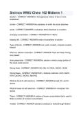 Smirnov WWU CHEM 162 Midterm 1 Questions & Answers 2026&sol;2027 &vert; Study Guide & Exam Prep