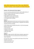Evolve HESI Comprehensive Exit ACTUAL  Exam 2026&sol;2027 &vert; &NewLine;Complete Test Bank&comma; Practice Questions & Detailed Rationales 