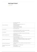 Med Surge III Exam 1 Questions and Answers 2026&sol;2027 &vert; Medical-Surgical Nursing Study Guide & Exam Review