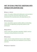 MGT 291 EXAM 2 PRACTICE QUESTIONS WITH&NewLine;DETAILED EXPLANATIONS 2026&NewLine;