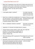 Louisiana Real Estate Course Unit 7 2026&sol;2027 &vert; Real Estate Exam Questions&comma; Answers & Study Guide