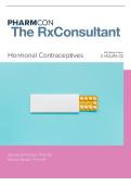 NURS 5220 Hormonal Contraceptives Review &vert; UTA Pharmacology &vert; Birth Control Pills&comma; IUDs&comma; DMPA&comma; Implants&comma; Patch&comma; Vaginal Ring&comma; Contraindications & Drug Interactions