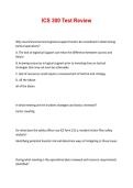 ICS 300 Test Review Questions & Answers 2026&sol;2027 &vert; Complete Incident Command System Exam Prep Study Guide