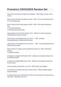 Prometric CSCE OSCE Random Set Questions & Answers 2026&sol;2027 &vert; Complete Dental Hygiene Exam Review & Study Guide