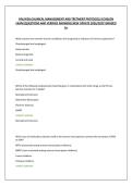 HIV&sol;AIDS&colon;CHLINICAL MANAGEMENT AND TRETMENT PROTOCOLS ECHELON &NewLine;EXAM&vert;QUESTIONS AND VERIFIED ANSWERS&vert;NEW UPDATE 2026&sol;2027&vert;GRADED &NewLine;A&plus; 