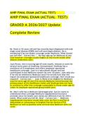 AHIP Final Examination Complete Review Study Guide