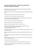 NUR 641E FINAL EXAM 2026&sol;2027 &vert; NURSING STUDY GUIDE&comma; PRACTICE QUESTIONS&comma; ANSWERS & EXAM REVIEW
