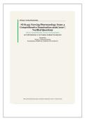NUR 353 NURsiNg PhaRmacology &ndash; academic yeaR&NewLine;2026&sol;2027 &ndash; examiNatioN 4 comPReheNsive QUestioNs &vert;&vert;&NewLine;veRiFied By exPeRts &period; 