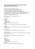 WEEK 7 SHERPATH&colon; VETERANS 2026&sol;2027 &vert; STUDY GUIDE&comma; PRACTICE QUESTIONS&comma; ANSWERS & EXAM REVIEW