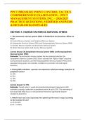 PPCT PRESSURE POINT CONTROL TACTICS &NewLine;COMPREHENSIVE EXAMINATION &ndash; PPCT &NewLine;MANAGEMENT SYSTEMS&comma; INC&period; &ndash; 2026&sol;2027 &NewLine;PRACTICE QUESTIONS&comma; VERIFIED ANSWERS &NewLine;& DETAILED RATIONALES