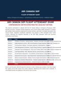 Air Canada SEP Flight Attendant Exam &ndash; Safety & Emergency Procedures Comprehensive Certification Practice 2026&sol;2027 Edition