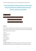 2026 latest Davis Advantage for Pathophysiology 3rd Edition Practice Questions&comma;Clinical judgement&comma; Application questions&comma;Detailed rationales&vert;All Chapters 1&ndash;46