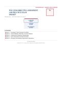 WGU D236 Objective Assessment and Practice Exam 2026&sol;2027 &ndash; Questions and Answers &vert; 100&percnt; Verified &vert; Complete Verified Answers &ndash; Pass Guaranteed &ndash; A&plus; Graded&NewLine;&NewLine;