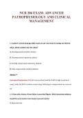 NUR 206 EXAM Bundle &vert; 2026&sol;2027 Update with complete solutions&period;