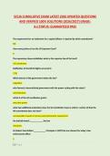 SCCJA CUMULATIVE EXAM LATEST 2026 UPDATED QUESTIONS &NewLine;AND VERIFIED 100&percnt; SOLUTIONS &lpar;2026&sol;2027&rpar; GRADE&colon; &NewLine;A&plus;&vert;STATUS&colon; GUARANTEED PASS 