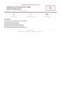 NBCRNA Certification Exam and Study Guide 2026&sol;2027 &ndash; Questions and Answers &vert; 100&percnt; Verified &vert; Complete Verified Answers &ndash; Pass Guaranteed &ndash; A&plus; Graded&NewLine;&NewLine;