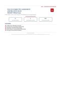 WGU D115 Objective Assessment and Practice Exam 2026&sol;2027 &ndash; Questions and Answers &vert; 100&percnt; Verified &vert; Complete Verified Answers &ndash; Pass Guaranteed &ndash; A&plus; Graded&NewLine;&NewLine;&NewLine;