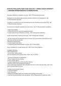 NUR 641E FINAL EXAM STUDY GUIDE 2026&sol;2027 &vert; GRAND CANYON UNIVERSITY &vert; ADVANCED PATHOPHYSIOLOGY & PHARMACOLOGY