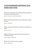 NCCER BOILERMAKER MAINTENANCE EXAM&NewLine;REVIEW STUDY NOTES