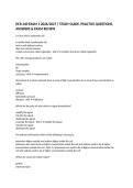 &NewLine;HCR 240 EXAM 1 2026&sol;2027 &vert; STUDY GUIDE&comma; PRACTICE QUESTIONS&comma; ANSWERS & EXAM REVIEW&NewLine;