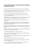 HCR 240 MIDTERM 2026&sol;2027 &vert; STUDY GUIDE&comma; PRACTICE QUESTIONS&comma; ANSWERS & EXAM REVIEW