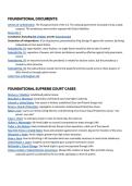 AP US Government and Politics Comprehensive Notes