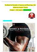 Tortora Principles of Anatomy & Physiology 16th Edition Test Bank &vert; Chapters 1-29 Questions & Answers with Rationales 2026&sol;2027 UPDATED & CHEAP&excl;&excl;&excl;