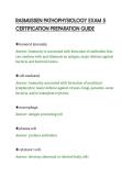 RASMUSSEN PATHOPHYSIOLOGY EXAM 5&NewLine;CERTIFICATION PREPARATION GUIDE
