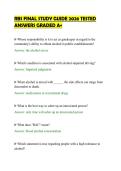 RBS FINAL STUDY GUIDE 2026 TESTED&NewLine;ANSWERS GRADED A&plus;