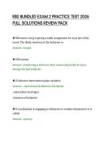 RBS BUNDLED EXAM 2 PRACTICE TEST 2026&NewLine;FULL SOLUTIONS REVIEW PACK