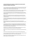 NUR 3535 PRACTICE QUIZ 2 2026&sol;2027 &vert; NURSING STUDY GUIDE&comma; PRACTICE QUESTIONS&comma; ANSWERS & EXAM REVIEW
