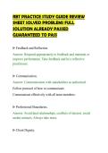 RBT PRACTICE STUDY GUIDE REVIEW&NewLine;SHEET SOLVED PROBLEMS FULL&NewLine;SOLUTION ALREADY PASSED&NewLine;GUARANTEED TO PASS&NewLine;