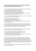 EXAM 1 CLINICAL DECISION MAKING 2026&sol;2027 &vert; NURSING STUDY GUIDE&comma; PRACTICE QUESTIONS&comma; ANSWERS & EXAM REVIEW