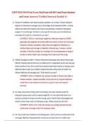 AHIP 2025&sol;2026 Final Exam Study Guide & Practice Test &ndash; 200 Questions with Answers and Rationales