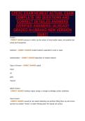 CPESC EXAM NEWEST ACTUAL EXAM&NewLine;COMPLETE 300 QUESTIONS AND&NewLine;CORRECT DETAILED ANSWERS&NewLine;&lpar;VERIFIED ANSWERS&rpar; &vert;ALREADY&NewLine;GRADED A&plus;&vert;&vert;BRAND NEW VERSION&NewLine;2026&excl;&excl;&excl;