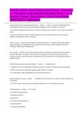 AAAE AAE- Oral Interview Prep - Section 1&colon; Finance and Administration Part 1 & 2 Study Guide Questions with Solutions 2026-2027 Updated&period;&NewLine;&NewLine;