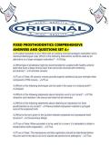 FIXED PROSTHODONTICS COMPREHENSIVE ANSWERS AND QUESTIONS SET A&period;pdf