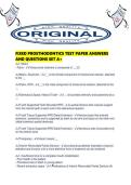 FIXED PROSTHODONTICS TEST PAPER ANSWERS AND QUESTIONS SET A&period;pdf