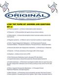 LCSW TEST PAPER SET ANSWERS AND QUESTIONS SET A&period;pdf