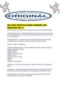 NHA CBCS PRACTICE EXAMS ANSWERS AND QUESTIONS SET A&period;pdf