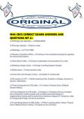 NHA CBCS CORRECT EXAMS ANSWERS AND QUESTIONS SET A&period;pdf
