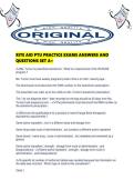 RITE AID PTU PRACTICE EXAMS ANSWERS AND QUESTIONS SET A&period;pdf
