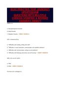 BCAT PRACTICE TEST &lpar;2026&sol;2027&rpar;&NewLine;UPDATE&vert;EXAM&NewLine;QUESTIONS WITH MULTIPLE&NewLine;CHOICES &vert;VERIFIED & REVISED&NewLine;ANSWERS &lpar;NEW&rpar;&excl;&excl;&excl;