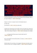 BCAT Practice Test EXAM NEWEST&NewLine;ACTUAL EXAM COMPLETE 150&NewLine;QUESTIONS AND CORRECT DETAILED&NewLine;ANSWERS &lpar;VERIFIED ANSWERS&rpar;&NewLine;&vert;ALREADY GRADED A&plus;&vert;&vert;BRAND NEW&NewLine;VERSION 2026&excl;&excl;&excl;