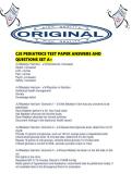 CJE PEDIATRICS TEST PAPER ANSWERS AND QUESTIONS SET A&period;pdf&NewLine;&NewLine;1&period; Document information