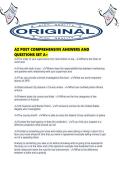 AZ POST COMPREHENSIVE ANSWERS AND QUESTIONS SET A&period;pdf